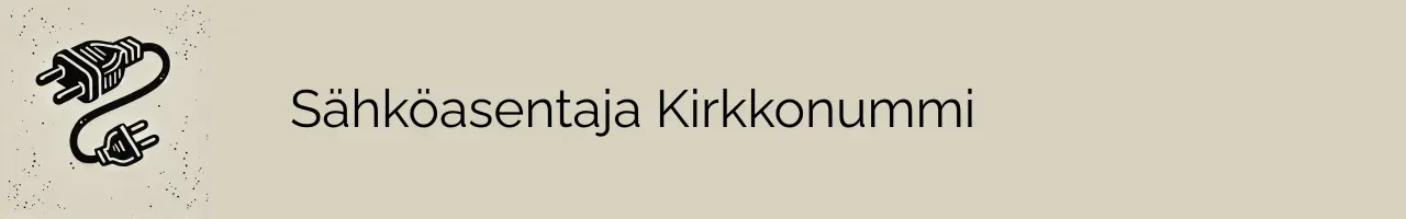 Sähköasentaja Kirkkonummi